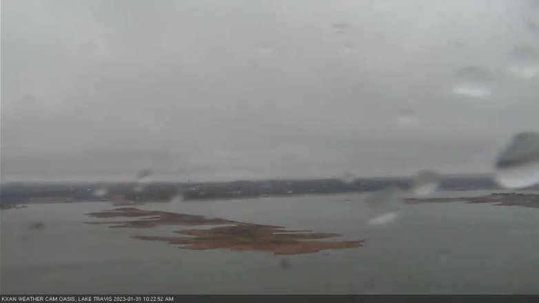 Lake Travis webcam, January 31, 2023 10:25 AM CT