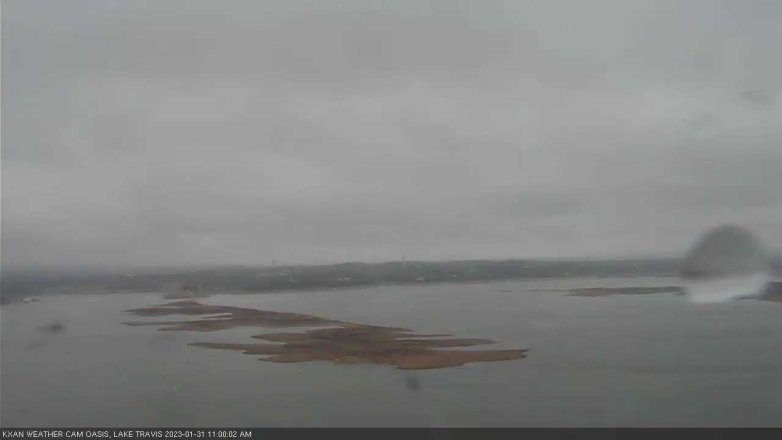Lake Travis webcam, January 31, 2023 11:00 AM CT