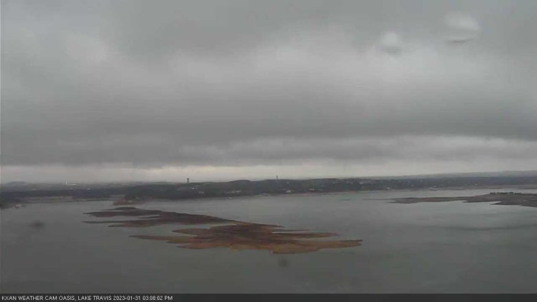 Lake Travis webcam, January 31, 2023 3:00 PM CT
