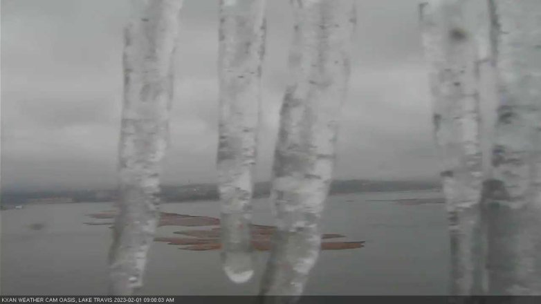 Lake Travis webcam, February 1, 2023 9:00 AM CT