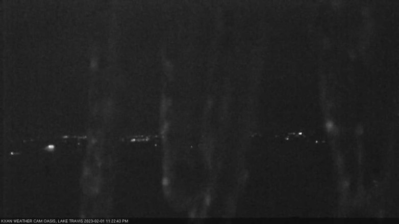 Lake Travis webcam, February 1, 2023 11:25 PM CT