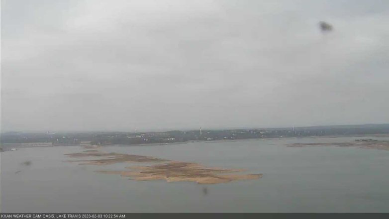 Lake Travis webcam, February 3, 2023 10:25 AM CT