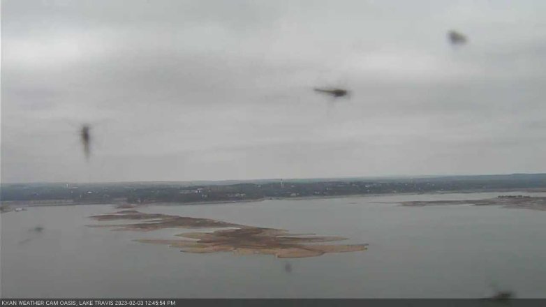 Lake Travis webcam, February 3, 2023 12:45 PM CT