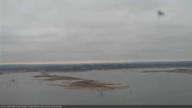 Lake Travis webcam, February 3, 2023 2:25 PM CT