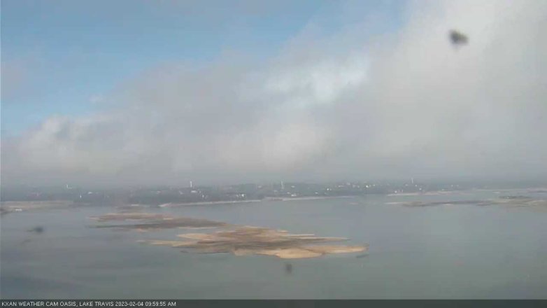 Lake Travis webcam, February 4, 2023 10:00 AM CT