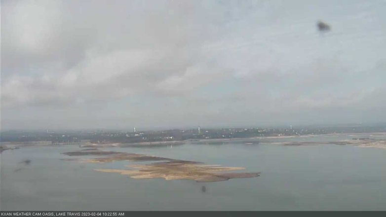 Lake Travis webcam, February 4, 2023 10:25 AM CT