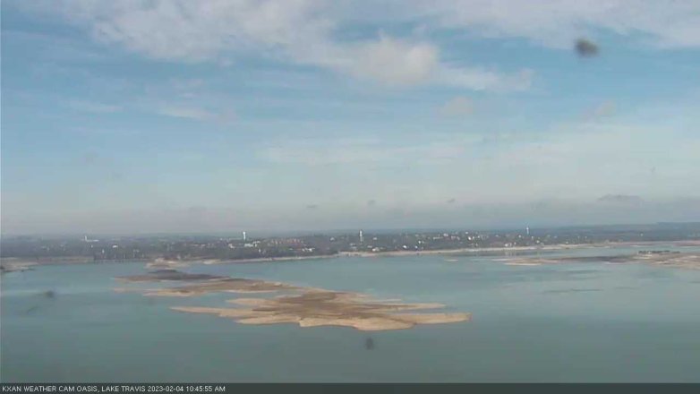 Lake Travis webcam, February 4, 2023 10:45 AM CT