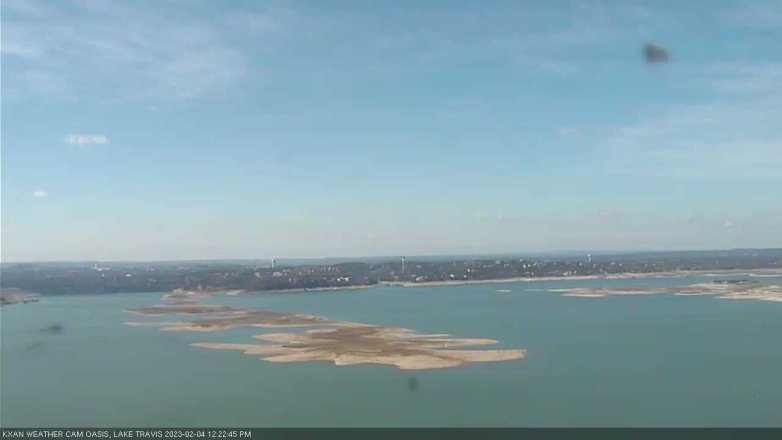 Lake Travis webcam, February 4, 2023 12:25 PM CT