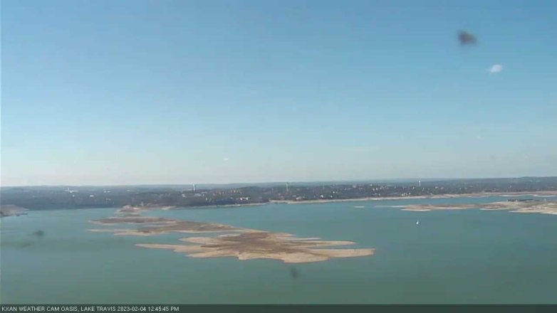 Lake Travis webcam, February 4, 2023 12:45 PM CT