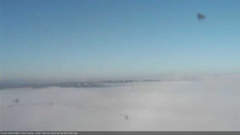 Lake Travis webcam, February 5, 2023 9:25 AM CT