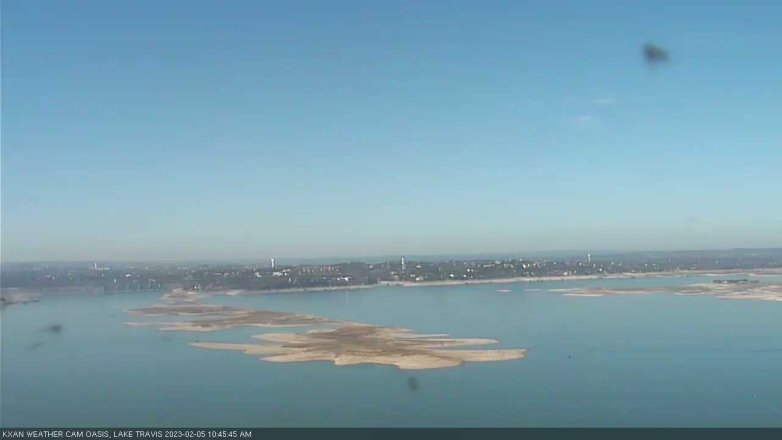 Lake Travis webcam, February 5, 2023 10:45 AM CT