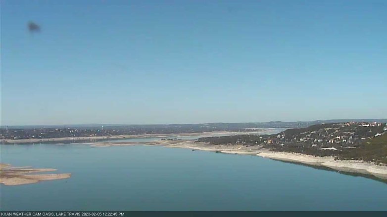 Lake Travis webcam, February 5, 2023 12:25 PM CT