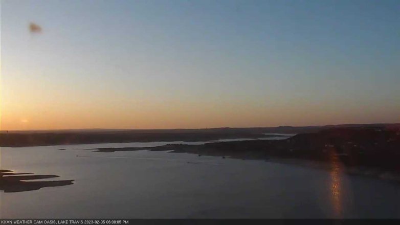 Lake Travis webcam, February 5, 2023 6:00 PM CT