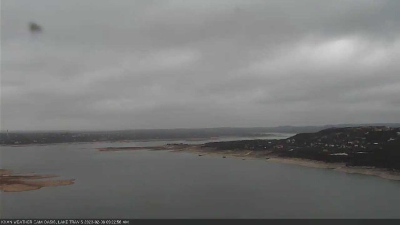 Lake Travis webcam, February 6, 2023 9:25 AM CT