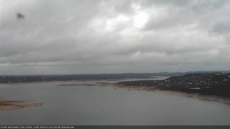 Lake Travis webcam, February 6, 2023 9:45 AM CT
