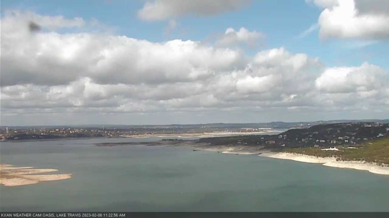 Lake Travis webcam, February 6, 2023 11:25 AM CT