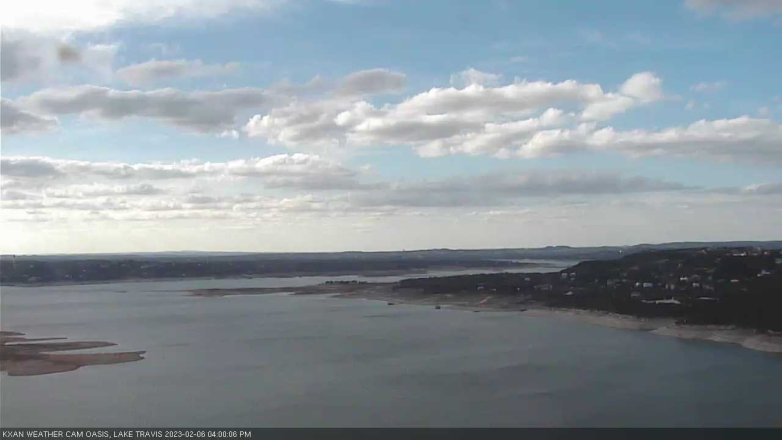 Lake Travis webcam, February 6, 2023 4:00 PM CT