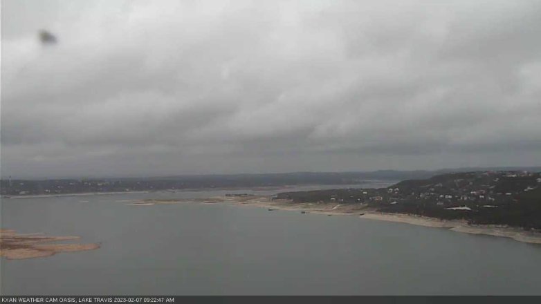 Lake Travis webcam, February 7, 2023 9:25 AM CT