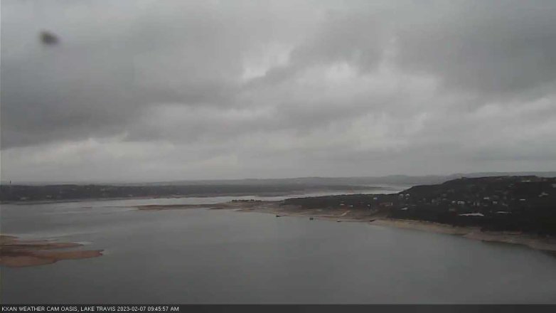 Lake Travis webcam, February 7, 2023 9:45 AM CT