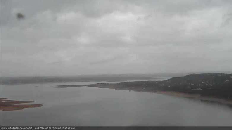 Lake Travis webcam, February 7, 2023 10:45 AM CT