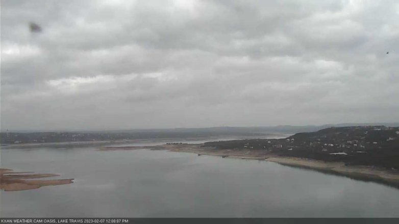 Lake Travis webcam, February 7, 2023 12:00 PM CT