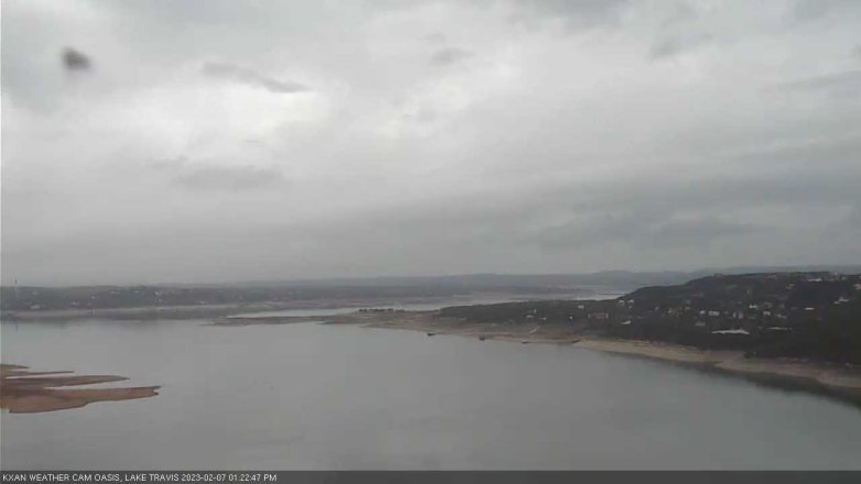 Lake Travis webcam, February 7, 2023 1:25 PM CT