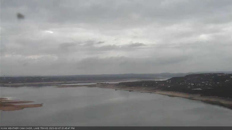 Lake Travis webcam, February 7, 2023 1:45 PM CT