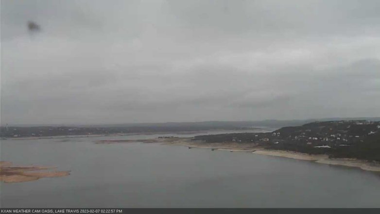 Lake Travis webcam, February 7, 2023 2:25 PM CT
