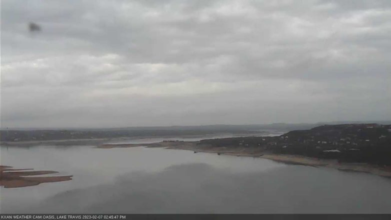 Lake Travis webcam, February 7, 2023 2:45 PM CT