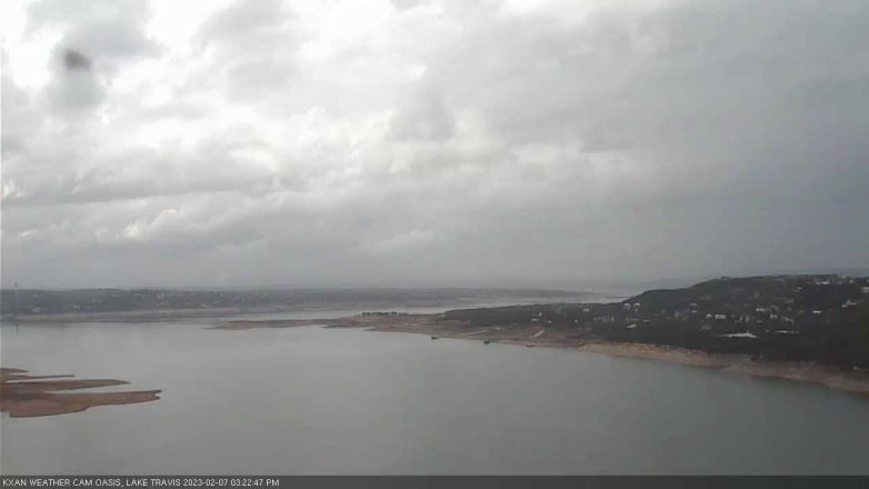 Lake Travis webcam, February 7, 2023 3:25 PM CT