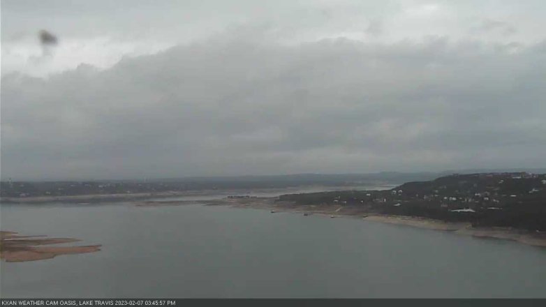 Lake Travis webcam, February 7, 2023 3:45 PM CT