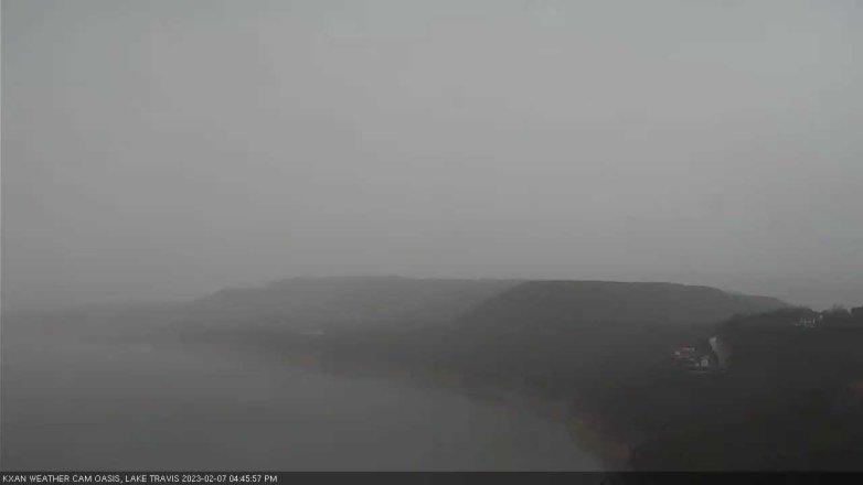 Lake Travis webcam, February 7, 2023 4:45 PM CT