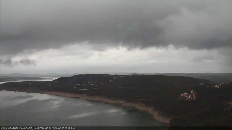 Lake Travis webcam, February 7, 2023 5:25 PM CT