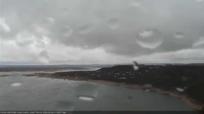 Lake Travis webcam, February 8, 2023 12:00 PM CT