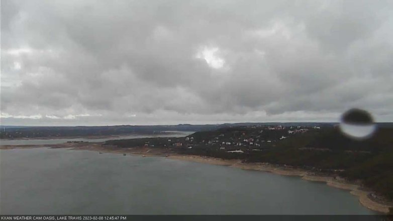 Lake Travis webcam, February 8, 2023 12:45 PM CT