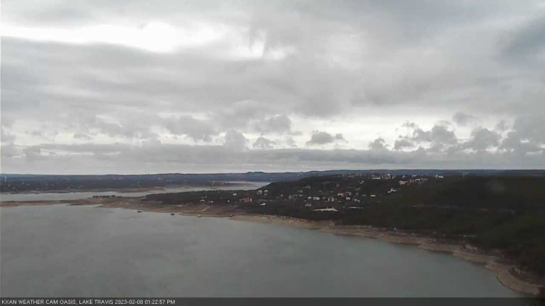 Lake Travis webcam, February 8, 2023 1:25 PM CT