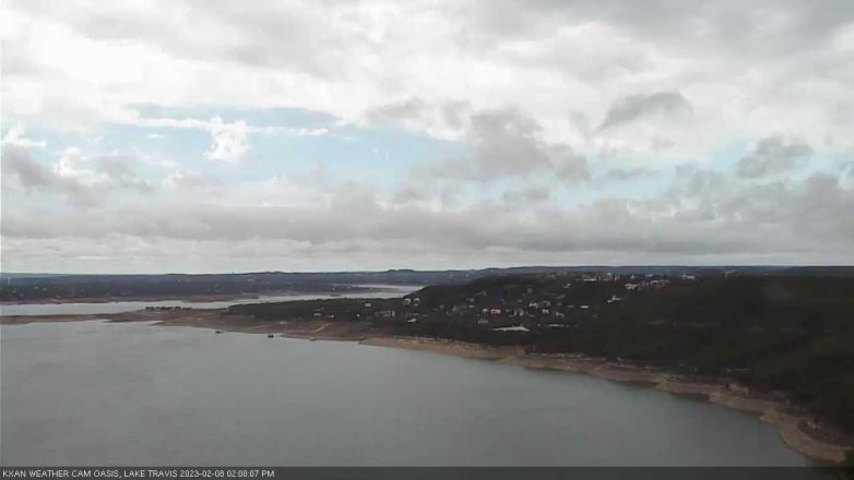 Lake Travis webcam, February 8, 2023 2:00 PM CT