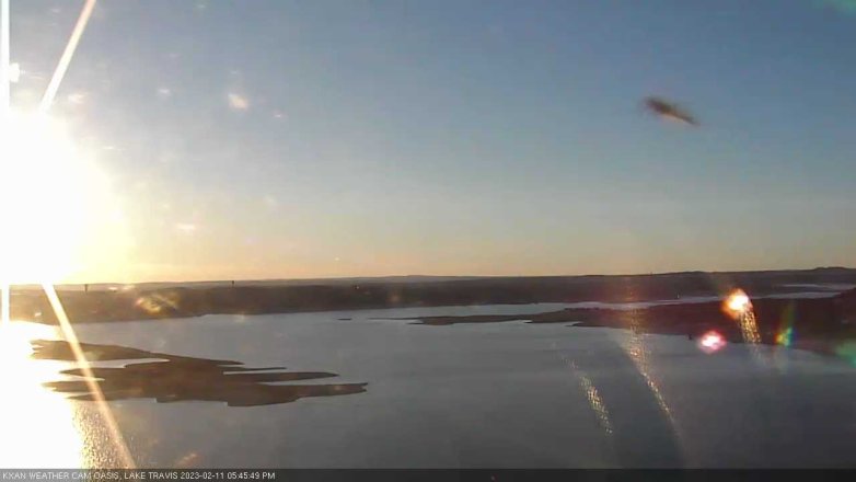 Lake Travis webcam, February 11, 2023 5:45 PM CT