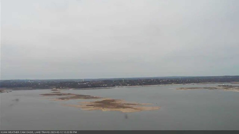 Lake Travis webcam, February 12, 2023 12:25 PM CT