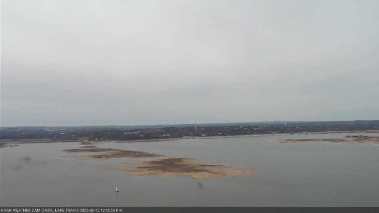Lake Travis webcam, February 12, 2023 12:45 PM CT