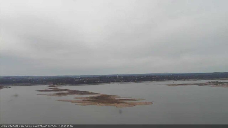Lake Travis webcam, February 12, 2023 2:00 PM CT