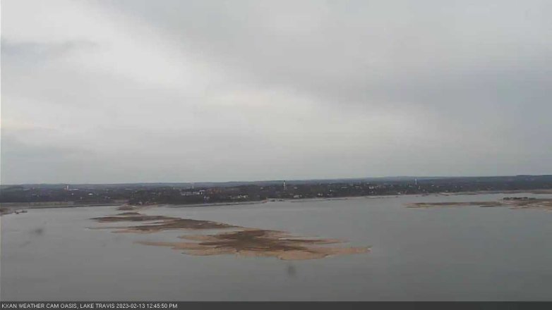 Lake Travis webcam, February 13, 2023 12:45 PM CT