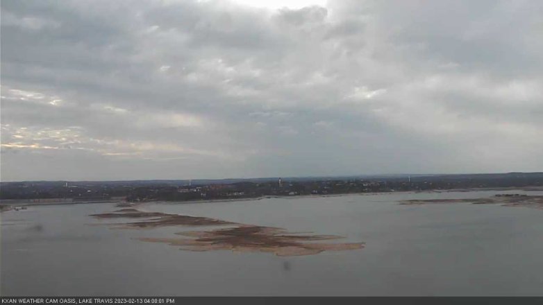 Lake Travis webcam, February 13, 2023 4:00 PM CT