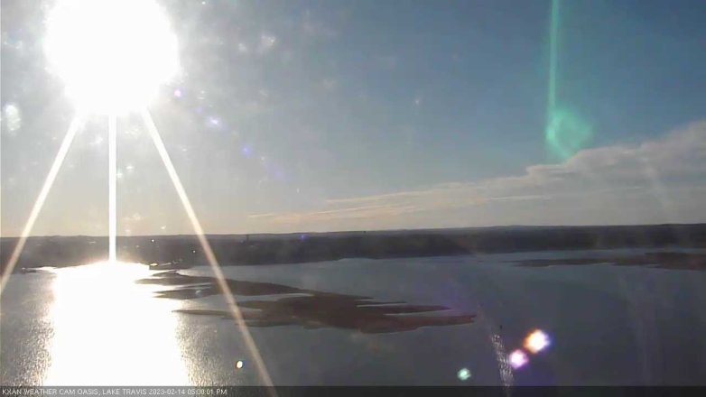 Lake Travis webcam, February 14, 2023 5:00 PM CT