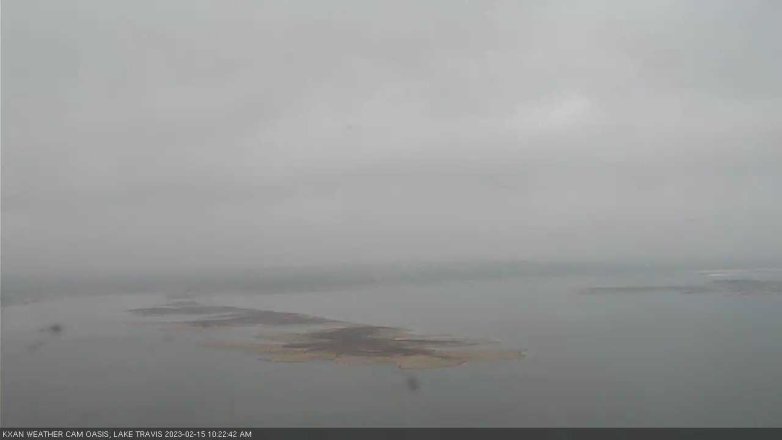 Lake Travis webcam, February 15, 2023 10:25 AM CT