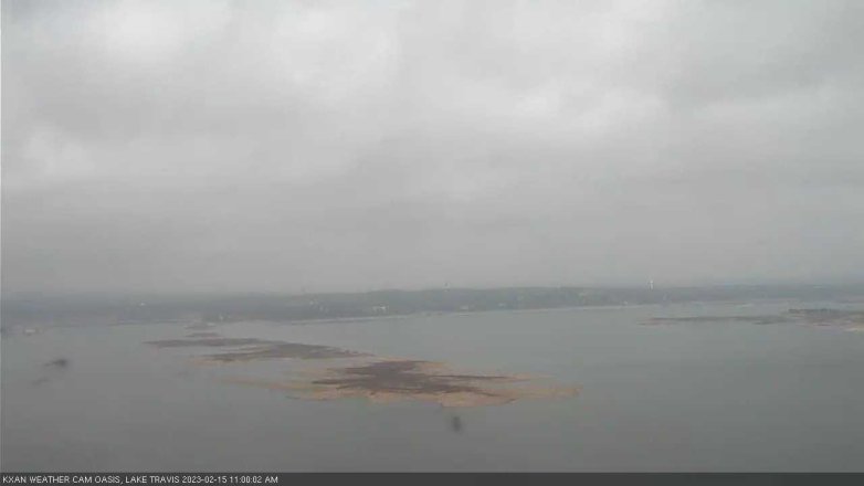 Lake Travis webcam, February 15, 2023 11:00 AM CT