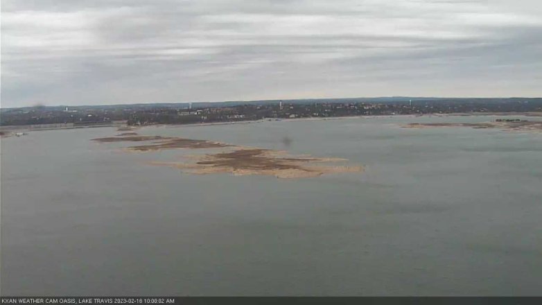 Lake Travis webcam, February 16, 2023 10:00 AM CT