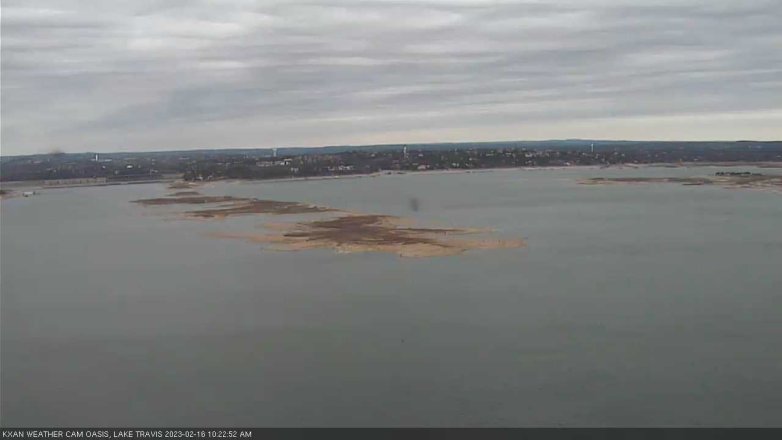 Lake Travis webcam, February 16, 2023 10:25 AM CT