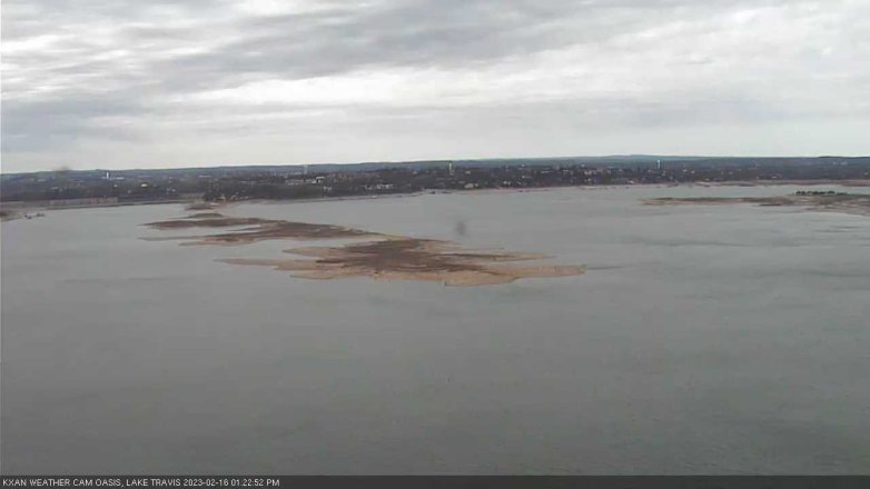 Lake Travis webcam, February 16, 2023 1:25 PM CT