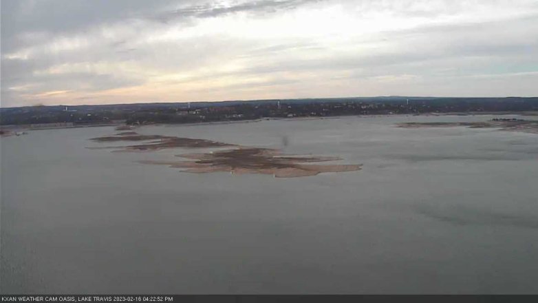 Lake Travis webcam, February 16, 2023 4:25 PM CT